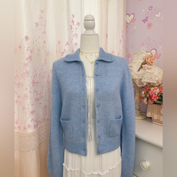 &Other stories Collared Knit Cardigan - Picture 7 of 9